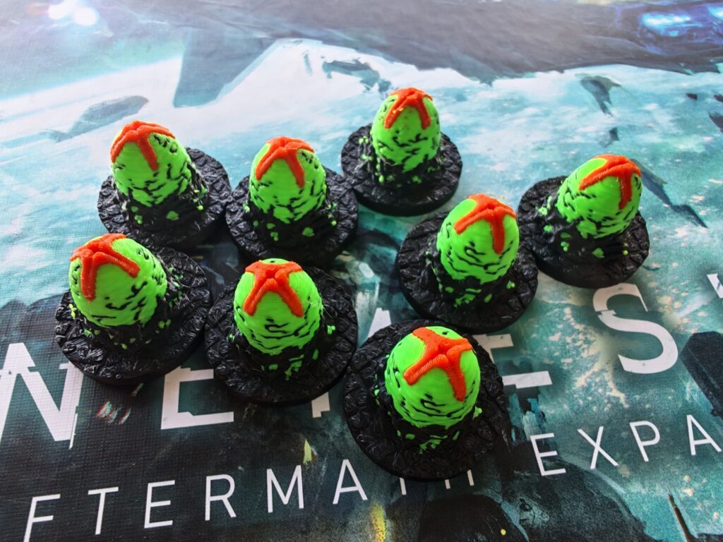 Nemesis - Jaja intruza (obcego) pakiet 8 sztuk